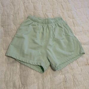 Daily Drills Sweat Shorts in Surf M/L Worn Once Like New Condition